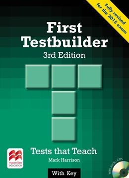 FIRST TESTBUILDER 3/E W/K +CD (FOR 2015*