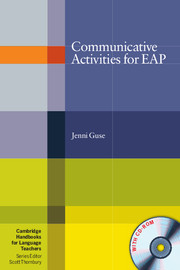 COMMUNICATIVE ACTIVITIES FOR EAP +CD-ROM