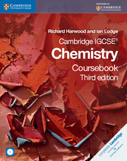 CHEMISTRY IGCSE  BK +CD-ROM 3/E (CUP)*