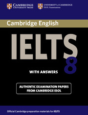 CAMBR IELTS 8 SB W/K*