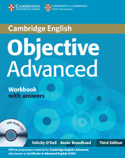 OBJECTIVE ADVANCED 3/E WB W/K +CD*