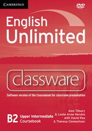 ENG UNLIMITED 4 UP-INT B2 DVD-ROM CLASW*