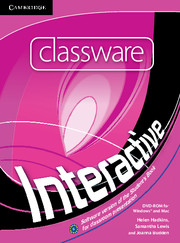 INTERACTIVE 4 CLASSWARE DVD-ROM