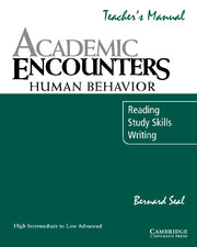 ACADEMIC ENCOUNTERS HUMAN BEHAVIOR TB