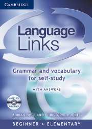 LANGUAGE LINKS 1 BEG/ELEM W/K +CD *