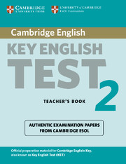 CAMBR KEY ENG TEST 2 TB*