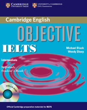 OBJECTIVE IELTS 1 INT SB W/K +CD-ROM*