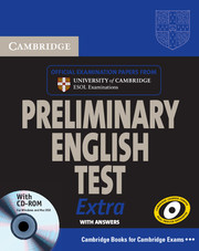 CAMBR EXAMS EXTRA PET SB W/K +CD/CD-ROM*