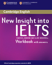 INSIGHT INTO IELTS  NEW WB W/K 