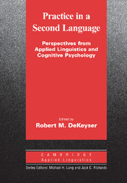 PRACTICE IN SECOND LANGUAGE