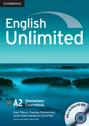 ENG UNLIMITED 1 ELEM A2 CB +E-PORT DVD*