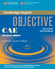 OBJECTIVE CAE 2/E SB W/K*