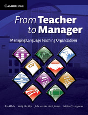 FROM TEACHER TO MANAGER