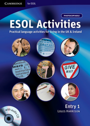 ESOL ACTIVITIES ENTRY 1*