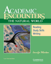 ACADEMIC ENCOUNTERS NATURAL WORLD SB*