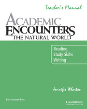 ACADEMIC ENCOUNTERS NATURAL WORLD TB