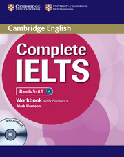 COMPLETE IELTS B2 5-6.5 WB W/K +CD