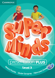 SUPER MINDS 3 PRESENT PLUS DVD-ROM*