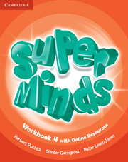 SUPER MINDS 4 WB +ONLINE RES*