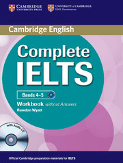 COMPLETE IELTS B1 4-5 WB WO/K +CD