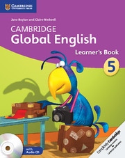 CAMBR GLOBAL ENGLISH 5 LEARN BK +CD