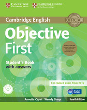 OBJECTIVE FIRST  4/E SB W/K +CD2/CD-ROM