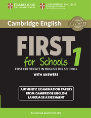 CAMBR ENG FIRST SCHOOLS 2015 1 SB W/K