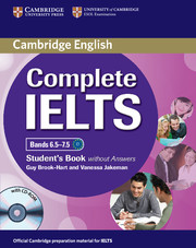 COMPLETE IELTS C1 6.5-7.5 SB WO/K +CDR