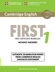 CAMBR ENG FIRST 2015 1 SB WO/K