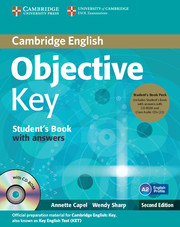 OBJECTIVE KEY SB W/K +CD-ROM +CD(2) 2/E*