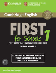 CAMBR ENG FIRST SCHOOLS 2015 1 SB W/K+CD