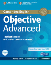 OBJECTIVE ADVANCED  4/E TB+TEACH RES CDR