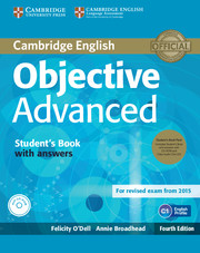 OBJECTIVE ADVANCED  4/E SB W/K+CD3/CD-R