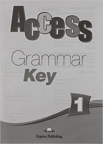 ACCESS 1 GRAM BOOK KEY