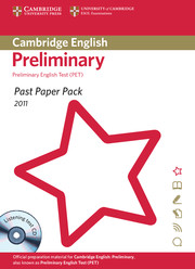 PAST PAPER PACKS PET 2011 +CD*